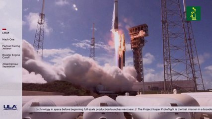 Amazon lanza sus dos primeros satélites de prueba para suministrar Internet