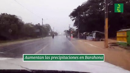 Aumentan las precipitaciones en Barahona