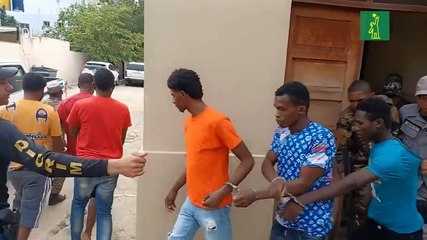 A prisión por tres meses los seis implicados en cuádruple crimen de Dajabón
