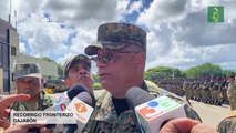 Ejército asegura rotación cada 15 días de las tropas en la frontera