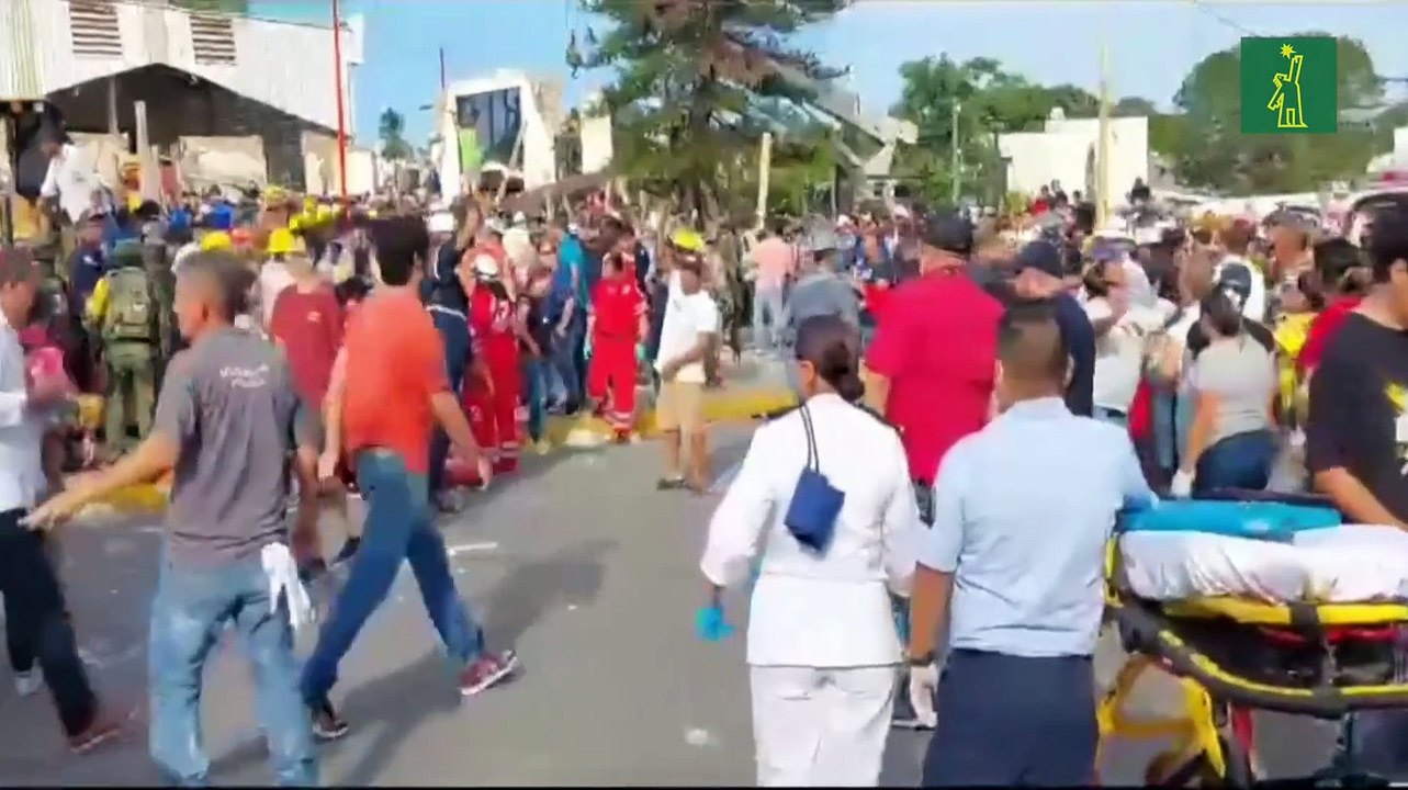 Tres fallecidos deja el colapso de una iglesia al norte de México