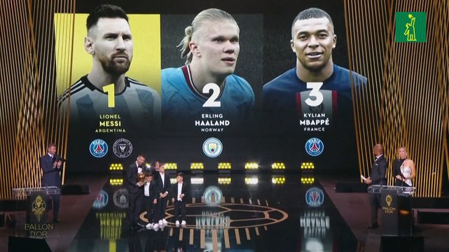 Los campeones del mundo Messi y Aitana Bonmatí juntos en el Olimpo de fútbol