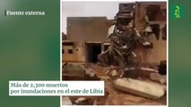 Más de 2.300 muertos por inundaciones en el este de Libia