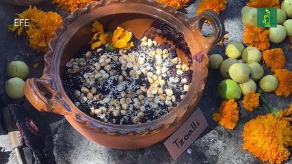 Abren las puertas de una tumba prehispánica de hace 1.000 años por el Día de Muertos en México