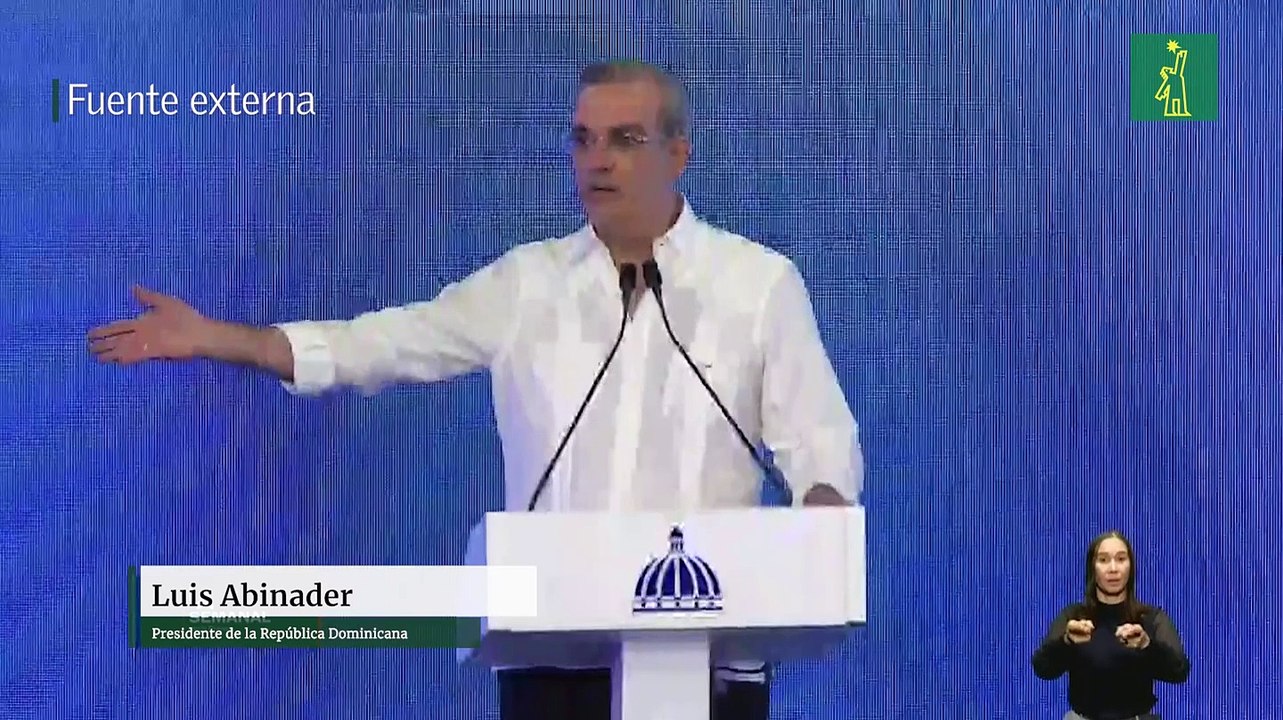 Abinader advierte: "El interés nacional debe estar por encima del interés comercial"