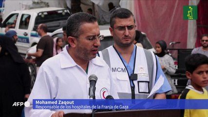 Hospitales de Gaza se quedan sin combustible, atrapados en combates entre Israel y Hamás
