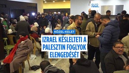 Több száz palesztin marad fogságban, Izrael elhalasztja szabadon bocsátásukat
