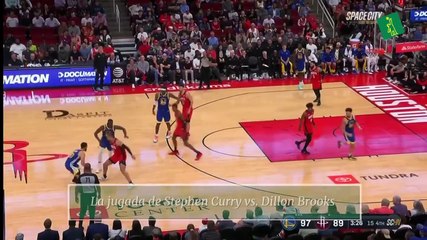 La Jugada De Stephen Curry Vs. Dillon Brooks