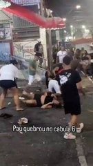 Pré-Carnaval em Salvador termina em pancadaria entre homens e mulheres