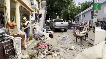 Suben a 14 los muertos por las torrenciales lluvias en la República Dominicana