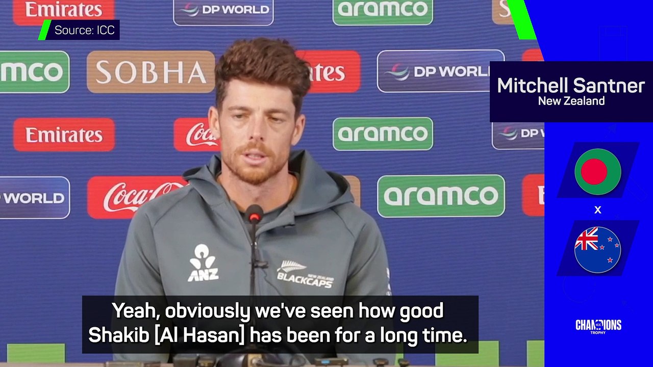 New Zealand won't underestimate Bangladesh despite Shakib's absence, insists Santner