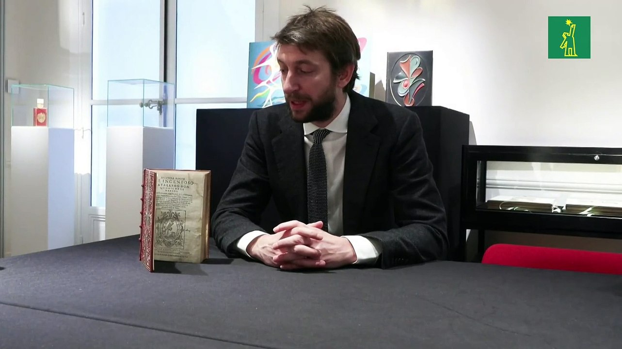 Una primera edición de la segunda parte de Don Quijote, vendida en París por 252.000 euros