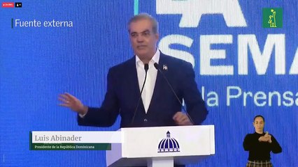 Abinader a los haitianos: "Si ellos quieren comprar, ahí está, si no, esa es su decisión"