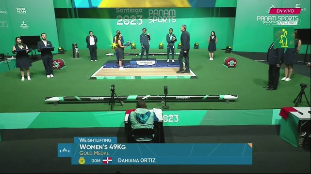Dahiana Ortiz Primera medalla de ORO en Juegos Panamericanos Santiago 2023
