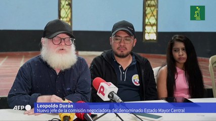 Disidencia de las FARC dice que "no está en crisis" proceso de paz en Colombia