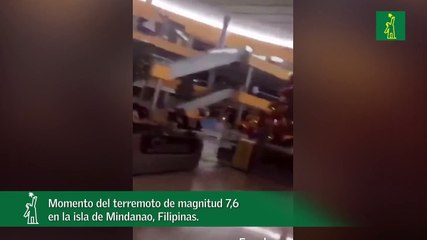 Alerta de tsunami en el sur de Filipinas tras un terremoto de magnitud 7,6