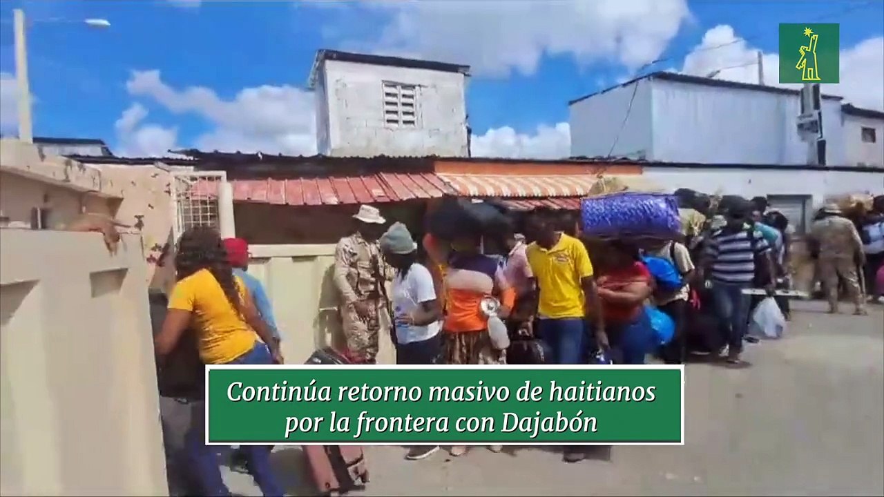 Continúa Retorno Masivo De Haitianos Por La Frontera Con Dajabón