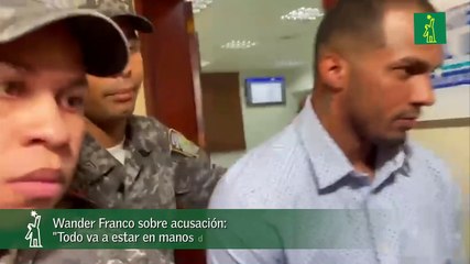 Wander Franco sobre acusación:  "Todo va a estar en manos de Dios"