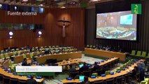 El embajador dominicano José Blanco interviene en reunión de la ONU sobre Haití