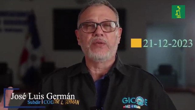 El COE mantiene 04 provincias en alerta amarilla y 13 en verde, debido a que el sistema frontal continuará generando lluvias