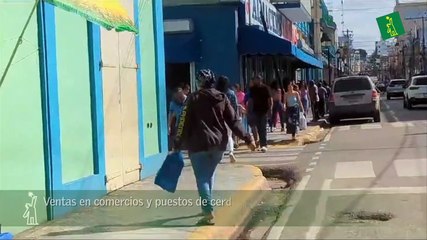 Ventas En Comercios Y Puestos De Cerdo Asado Se Dinamizan En Santiago