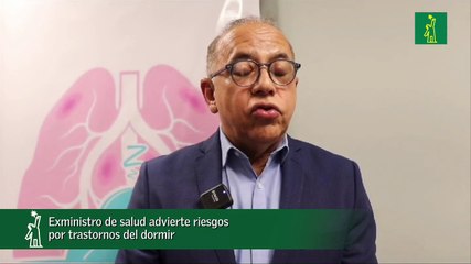 Exministro de salud advierte riesgos por trastornos del dormir