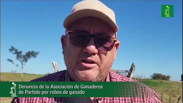 Denuncia de la Asociación de Ganaderos de Partido por robos de ganado