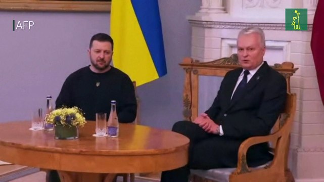 Las dudas de aliados occidentales sobre ayuda a Ucrania alientan a Putin, advierte Zelenski