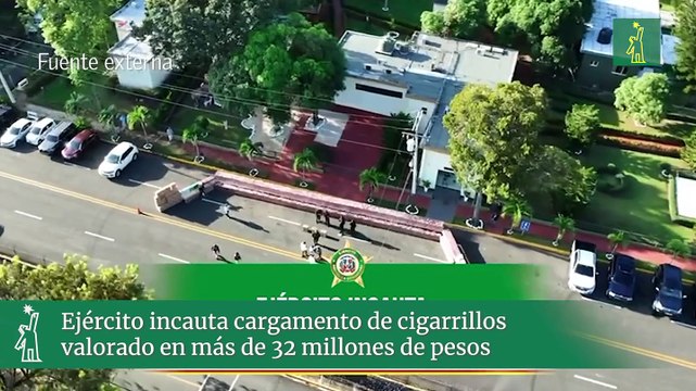 Ejército incauta cargamento de cigarrillos valorado en más de 32 millones de pesos