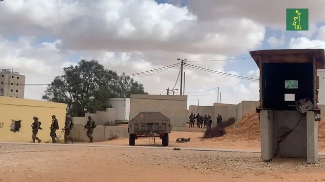 En una base militar que recrea Gaza, tropas israelíes entrenan para retomar la ofensiva