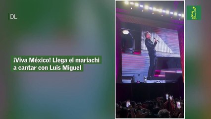 ¡Viva México! Llega el mariachi a cantar con Luis Miguel