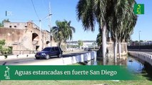Aguas estancadas en fuerte San Diego