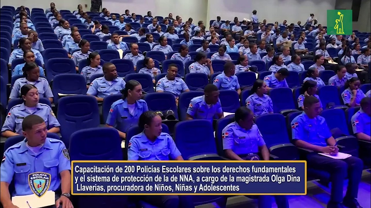 Policía Escolar realiza conferencia sobre los derechos fundamentales y el sistema de protección de niños, niñas y adolescentes