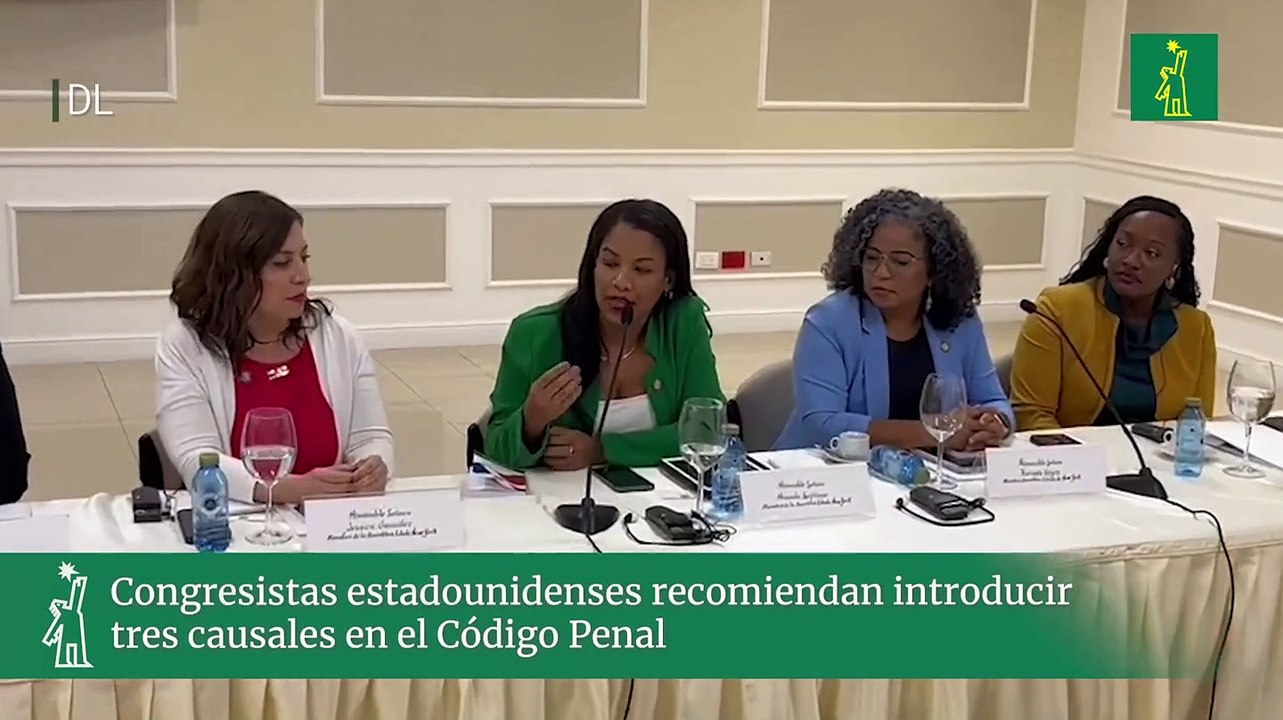 Congresistas estadounidenses recomiendan introducir tres causales en el Código Penal
