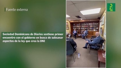 Sociedad Dominicana de Diarios sostiene primer encuentro con el gobierno en busca de subsanar aspectos de la ley que crea la DNI
