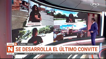 ASÍ SE DESARROLLA EL CONVITE EN ORURO