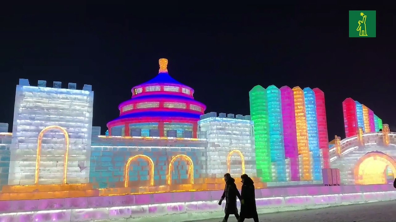 Harbin, la ciudad china que se congela para su primer festival de hielo tras la pandemia