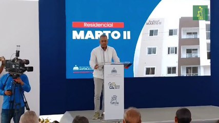 Gobierno entrega 186 apartamentos del plan Familia Feliz en San Francisco de Macorís