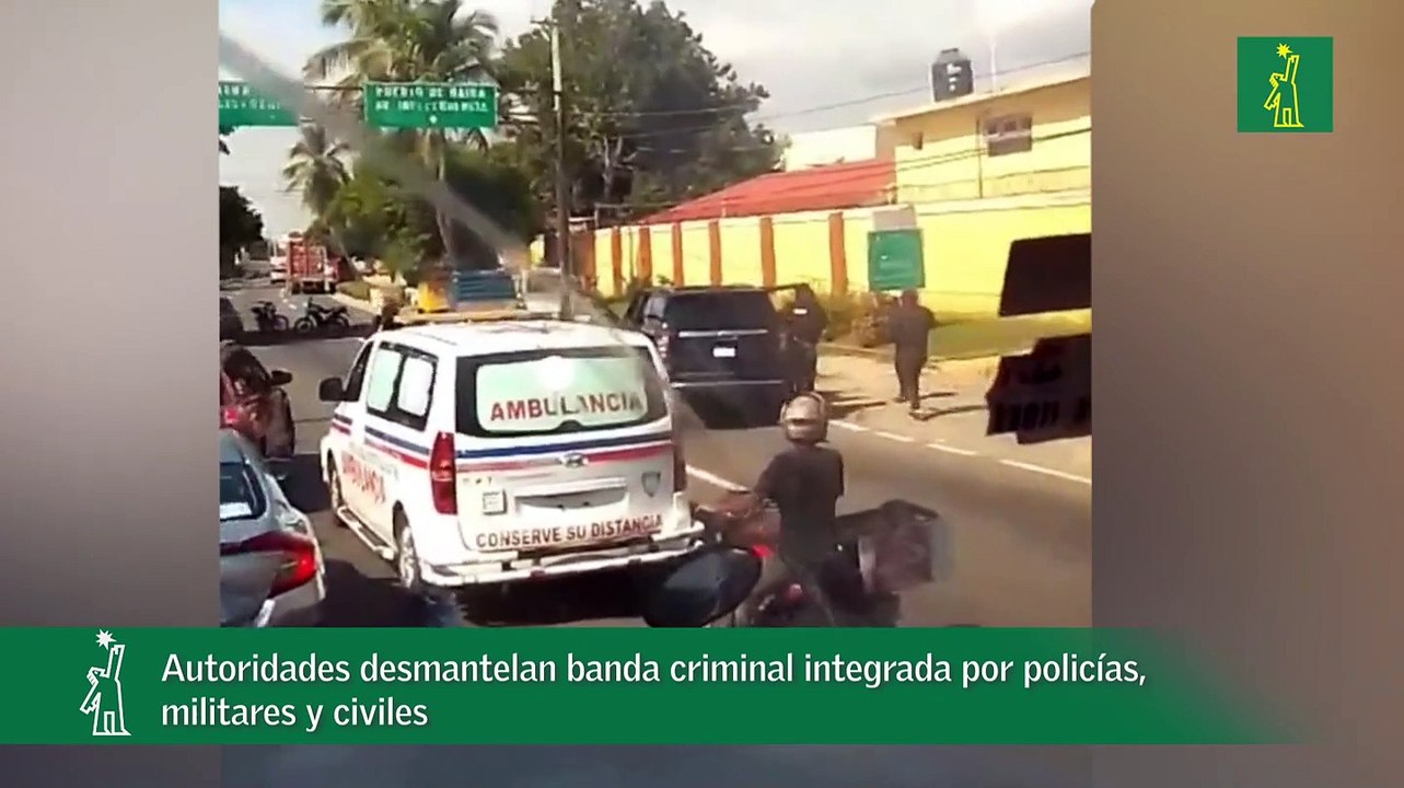 Autoridades desmantelan banda criminal integrada por policías, militares y civiles