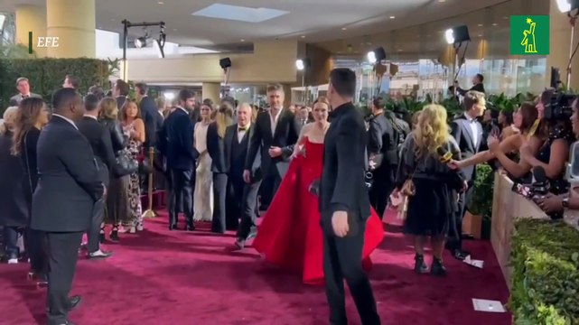 Hollywood pasa página y se viste de nuevo de gala en la alfombra roja de los Globos de Oro