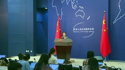 China expresa apoyo a Ecuador y suspende atención al público en su embajada