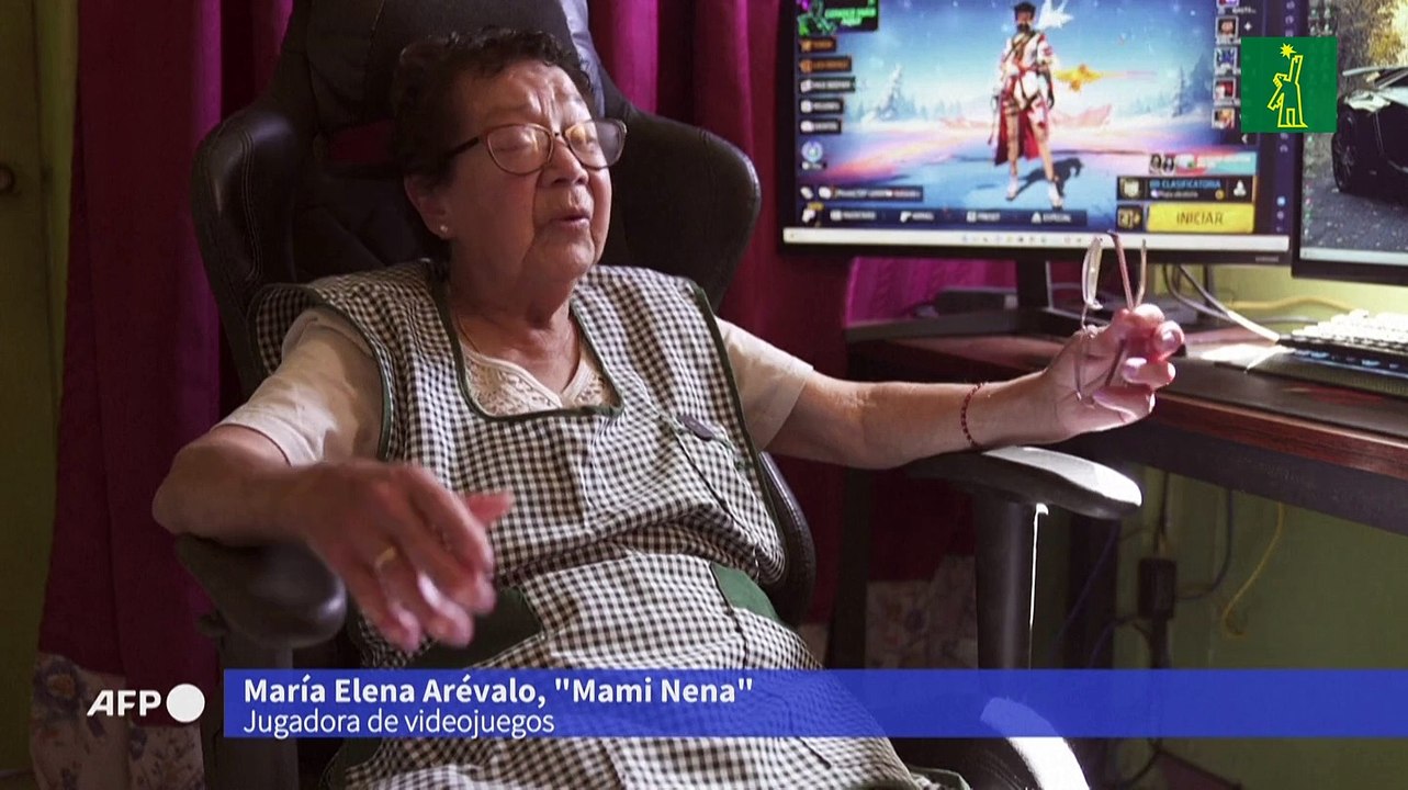 "Mami Nena", la abuela chilena estrella de los videojuegos