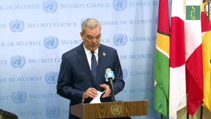 Intervención del presidente de la República Luis Abinader ante la ONU