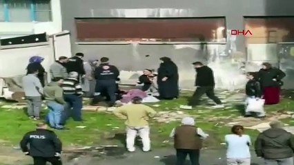 Avcılar'da facia! Üçüncü kattan düştü