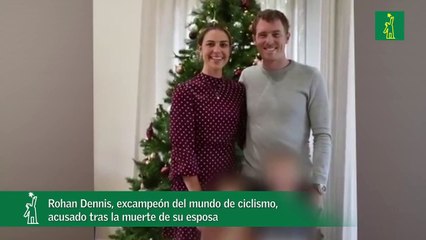 Rohan Dennis, excampeón del mundo de ciclismo, acusado tras la muerte de su esposa