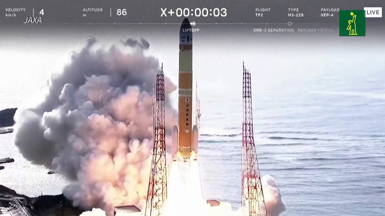 Japón anuncia lanzamiento exitoso de nuevo cohete espacial