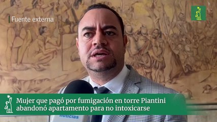 Mujer que pagó por fumigación en torre Piantini abandonó apartamento para no intoxicarse