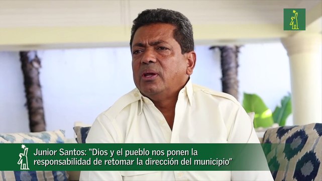 Junior Santos- “Dios Y El Pueblo Nos Ponen La Responsabilidad De Retomar La Dirección Del Municipio”