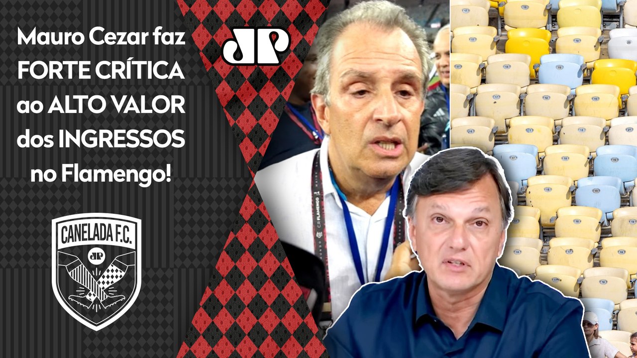 "O FLAMENGO NÃO É ISSO! O FLAMENGO É POPULAR! É UMA VERGONHA o..." Mauro Cezar faz ÓTIMA CRÍTICA!