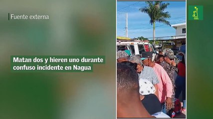 Matan dos y hieren uno durante confuso incidente en Nagua